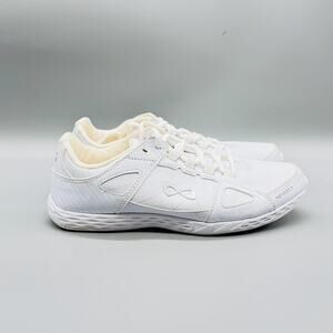 Nfinity Shoes Womens 9 White Rival Cheer Cheerleading Low Top Athletic Sneakers